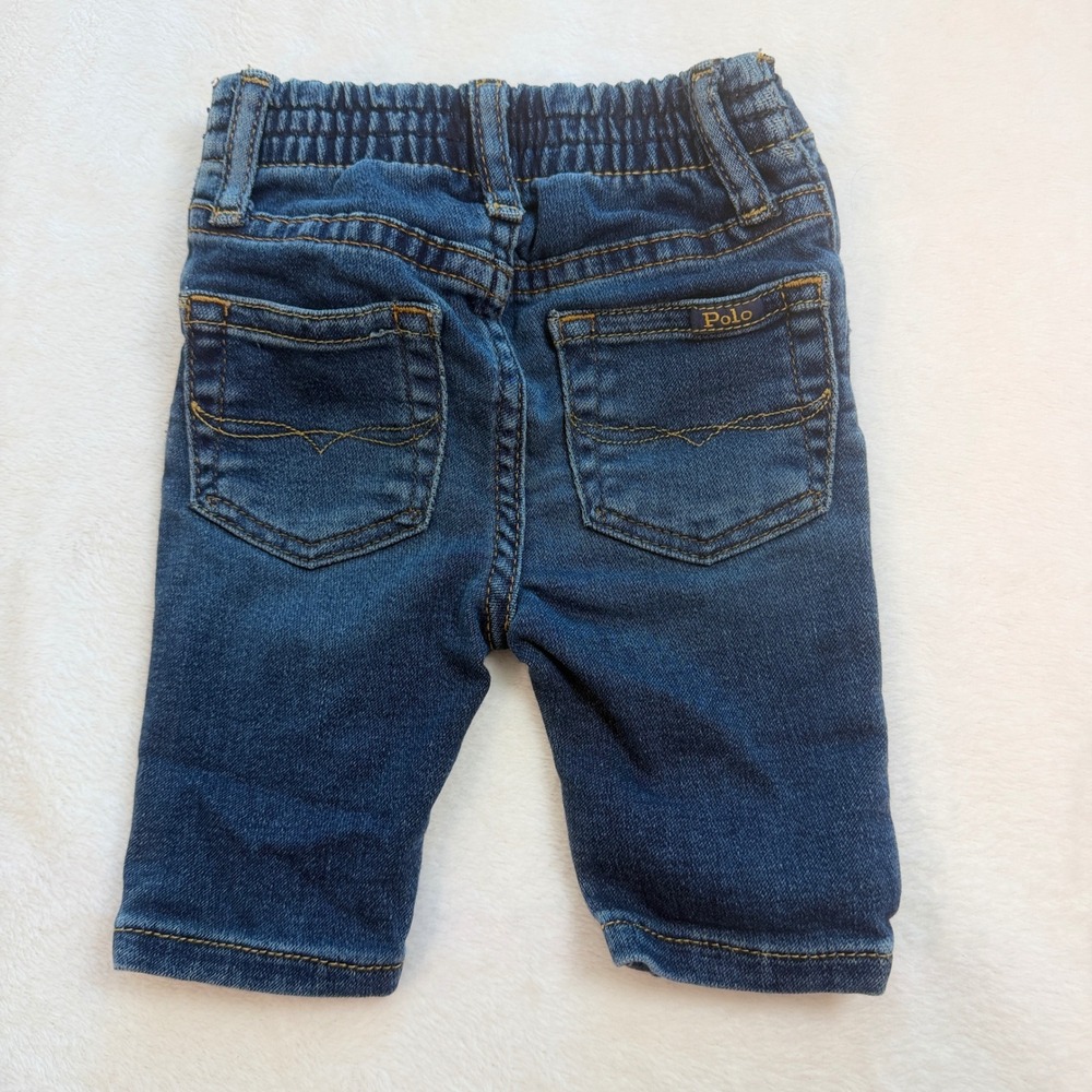 Polo Ralph Lauren Sullivan Slim Jeans Kids 3M Blue Excellent Stretch Denim